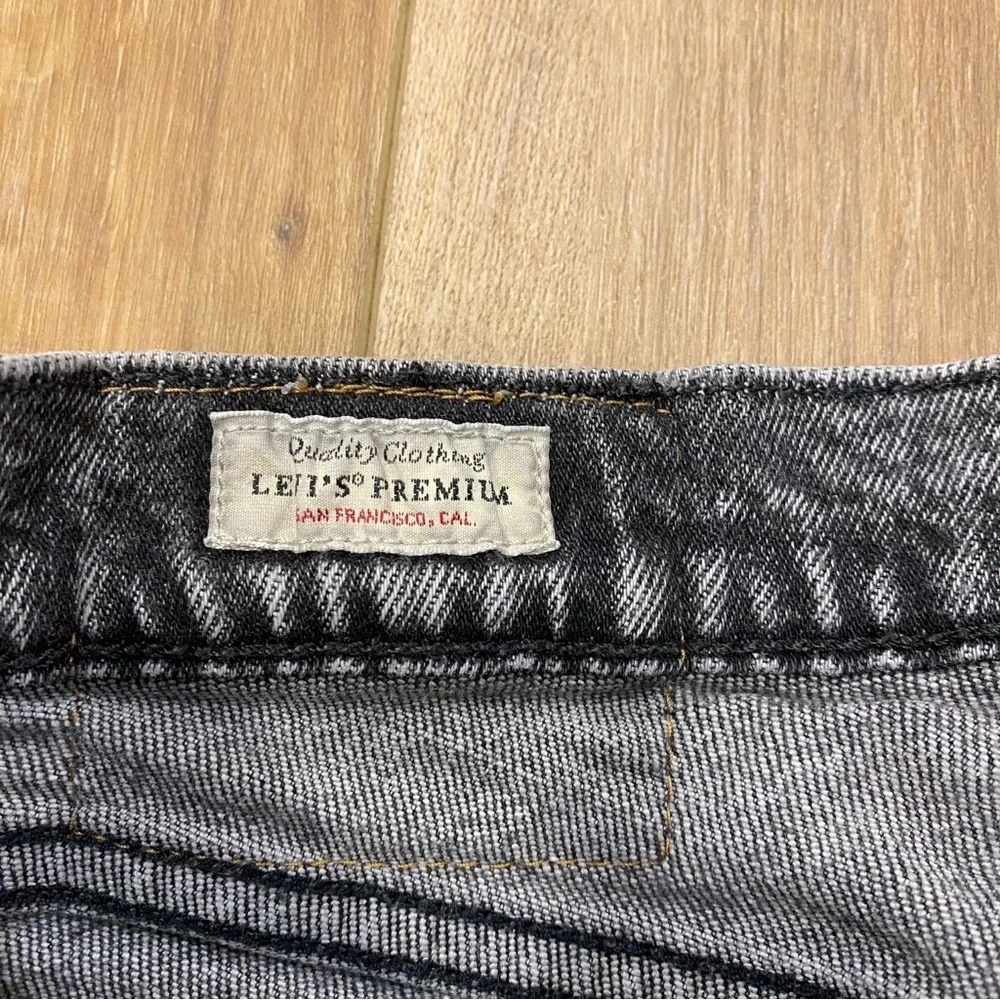 🌟LEVIS PREMIUM🌟 MENS UTILITY STRAIGHT LEG JEANS GRAY WASH SZ 29